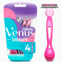 Afeitadora Descartable Gillette Venus Suave  4 u
