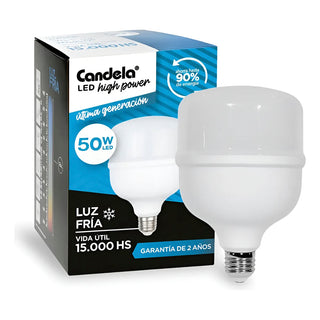 Lampara Led Candela High Power Fria  48w
