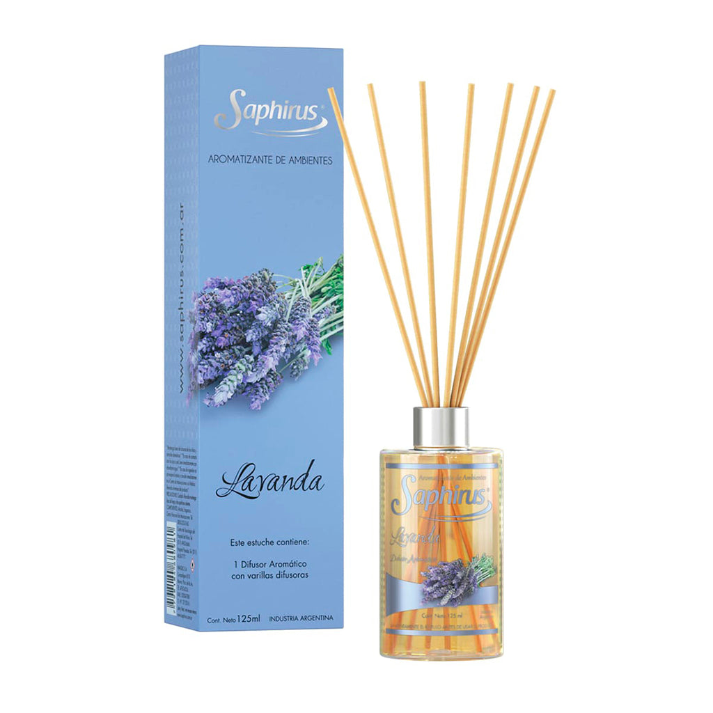 Aromatizante Difusor Saphirus Lavanda 125 ml