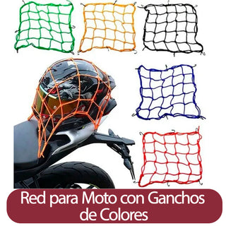 Red para Motos Generico Elástica c/ Ganchos Color