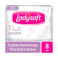 Ladysoft 敏感肌护翼卫生巾 8片