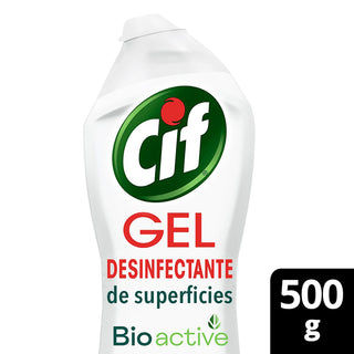 Limpiador Gel Cif Desinfectante de Superficies Bioactive Original 500 ml