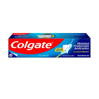Dentifrico Crema Colgate Proteccion Anticaries Sabor Menta Refrescante 90 g