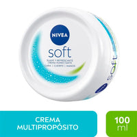 Crema Nivea Soft Humectante Intensiva 100 grs