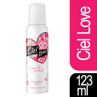 Ciel Love 止汗喷雾 123 毫升