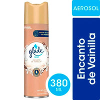 Aromatizante de Ambiente Aerosol Glade Encanto de Vainilla 380 ml