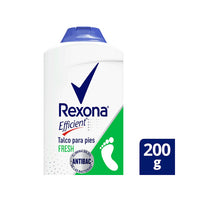 Desodorante  Talco Rexona Efficient p/ pies Fresh 200 g
