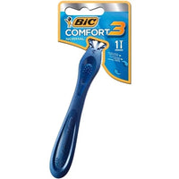 Afeitadora Desechable Bic  Prestobarba Confort 3 Filos Normal 12 u