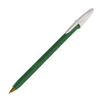 Lapicera Caja Bic Cartucho Opaco Tinta Verde Punta Mediana 50 u