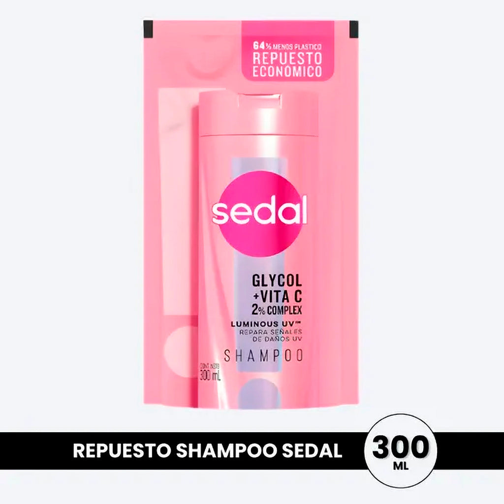Shampoo Repuesto Sedal Luminous UV 300 ml