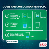 Jabon en Polvo Skip p/ Ropa Bio-Enzimas 2,5 kg