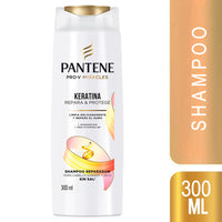 Shampoo Pantene Pro-V Miracles Keratina Repara y Protege 300 ml