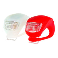 Luz Led Generico p/ Bicicleta Trasera de Silicona