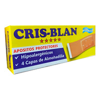 Apositos Adhesivos Curitas Hipoalergenicos Cris - Blan  8 u