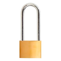 Candado Gus Dorado Resistente Aro Largo 32 mm