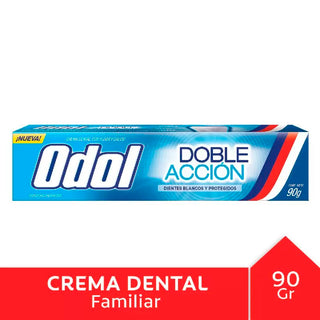 Dentifrico Odol Doble Accion c/ Fluor y Calcio  90 g