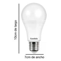 Lampara Led Candela Clasica Fria  7w
