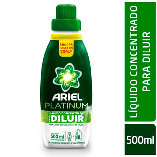 Jabon Liquido Ariel Platinum Concentrado p/ Diluir  500 ml