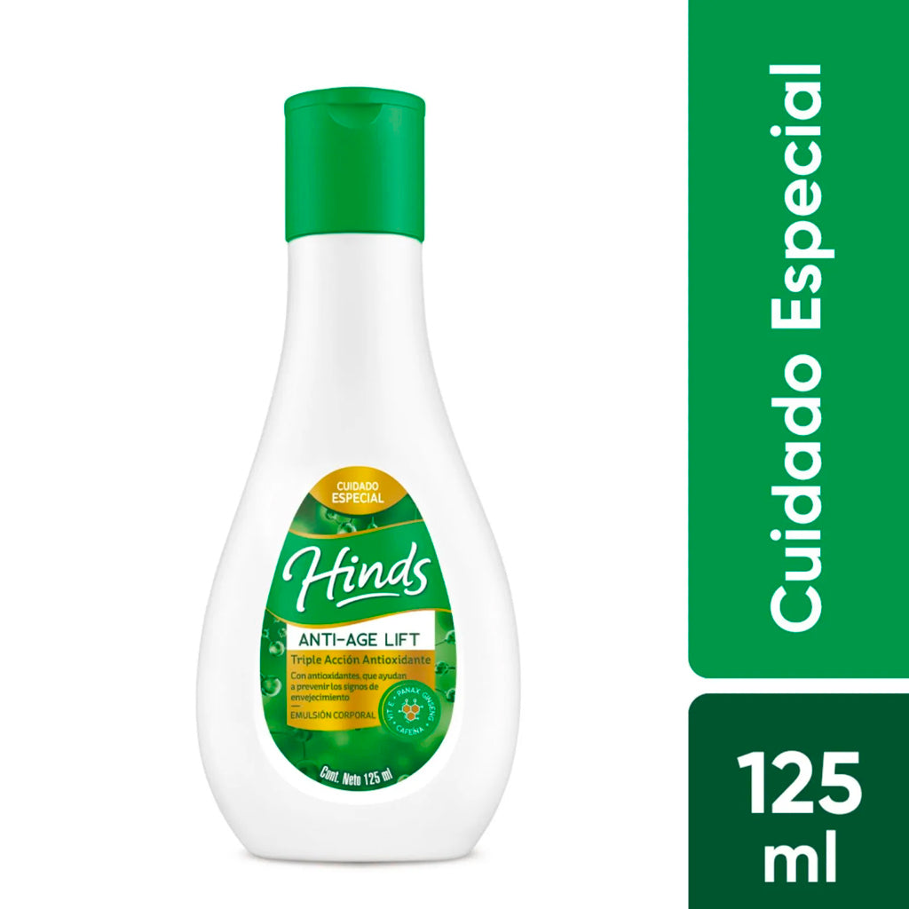 Crema Corporal Hinds Anti-Age Lift - Triple Accion Antioxidante  125 ml