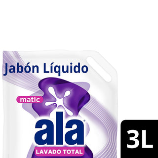 Jabon Liquido Ala p/ Ropa Eco Lavado Matic Toque de Vivere  3 L