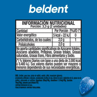 Chicle Beldent c/ Fresh Sparks Sabor a Mentol 10 g