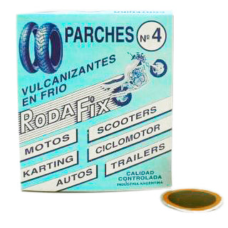 Parche N° 4 Rodafix Vulcanizantes en Frio
