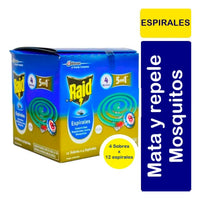 Repelente  Espiral Raid Auyenta Mosquitos  48 u