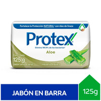 Jabon Tocador Protex Proteccion Antibacterial Natural c/ Aloe 125 g