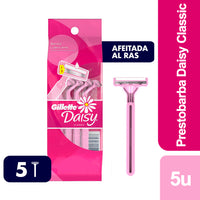 吉列一次性剃须刀 Prestobarba Daisy Classic 5支装
