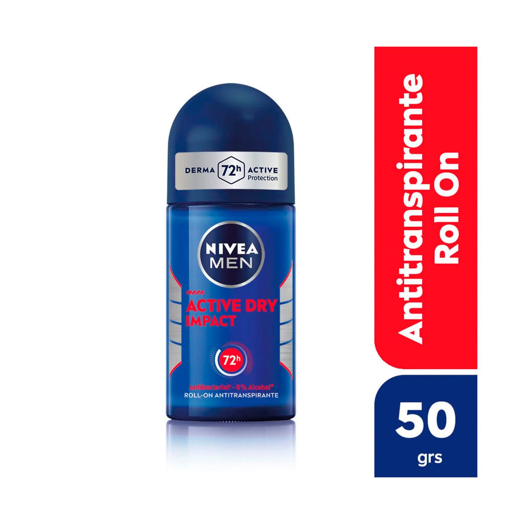 Desodorante Roll - On Nivea Antitranspirante Dry Impact Plus 50 ml