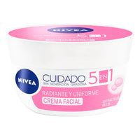 Crema Facial Nivea Hidratante 5 En 1 Cuidado Radiante Y Uniforme  100 ml