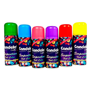Serpentina Aerosol Candela Colores Surtidos 80 g
