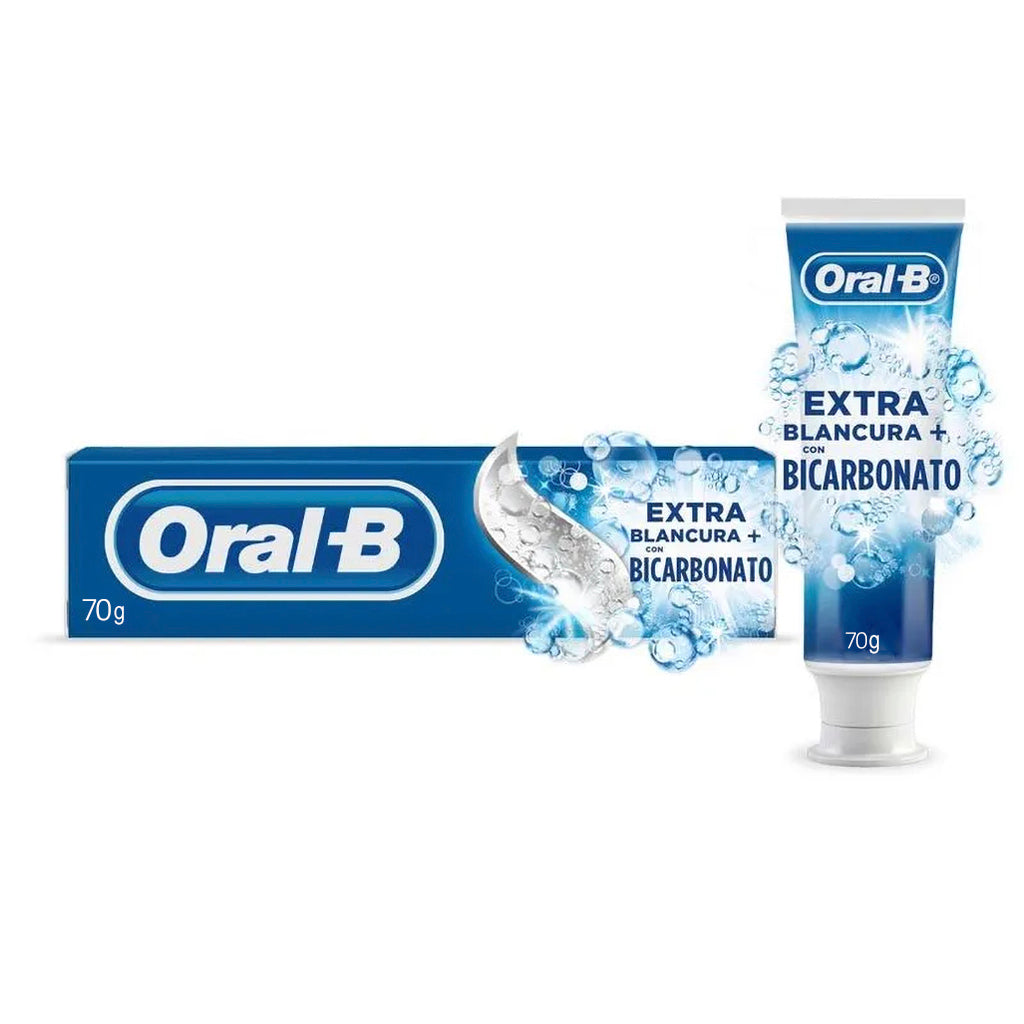 Dentifrico Crema Oral-B Extra Blanco c/ Bicarbonato 70 g