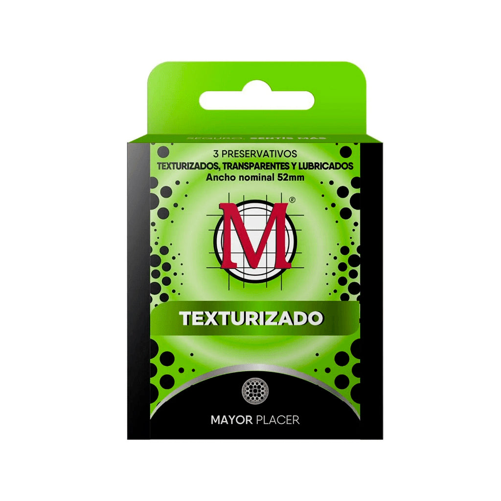 Preservativos M Forte Texturizado 3 u