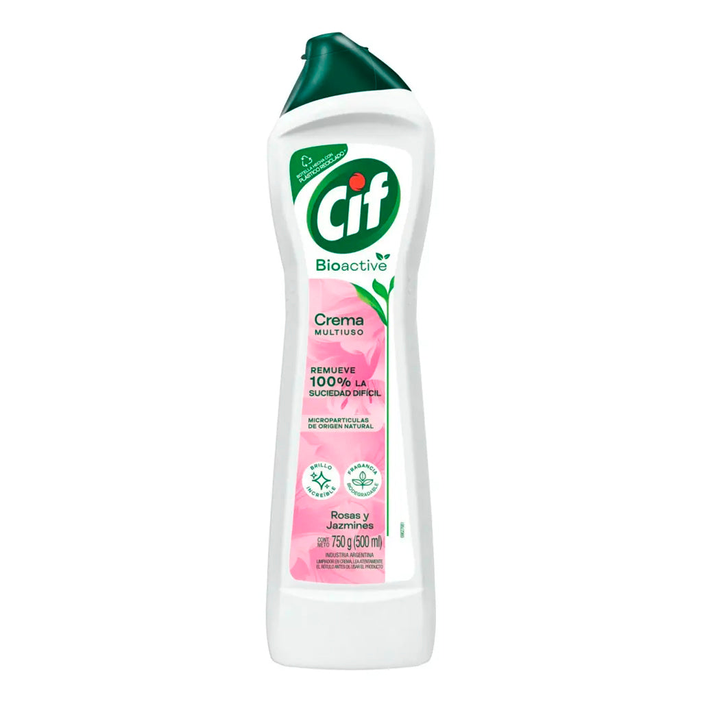 Limpiador Multiusos en Crema Cif Rosas y Jazmines 750 g