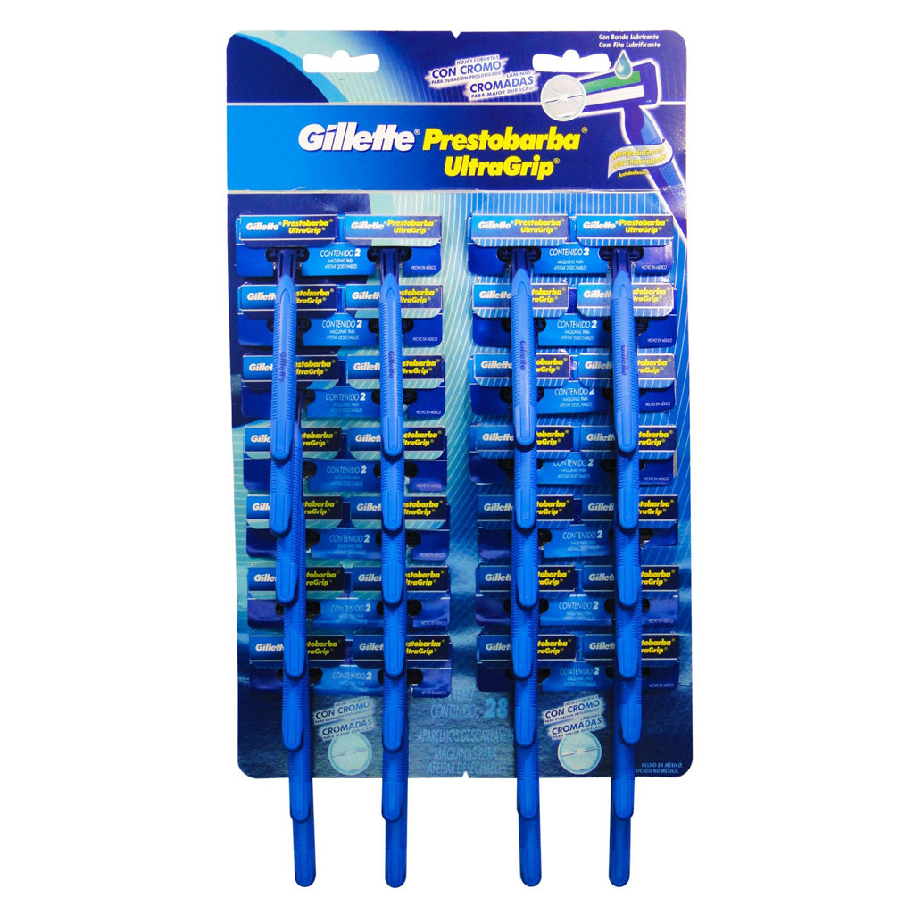 Afeitadora Descartable Gillette 3 filos - Combo 24 unidades + 4 Unidades  28 u
