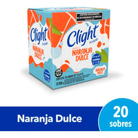 Jugo en Polvo Clight Sabor Naranja Dulce Rinde 1 Lts 7,5 g