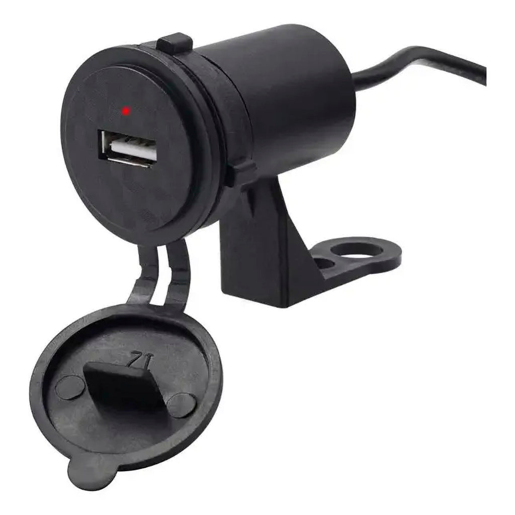 Garnier 摩托车手机充电器 USB 接口带车把支架 12V 电池