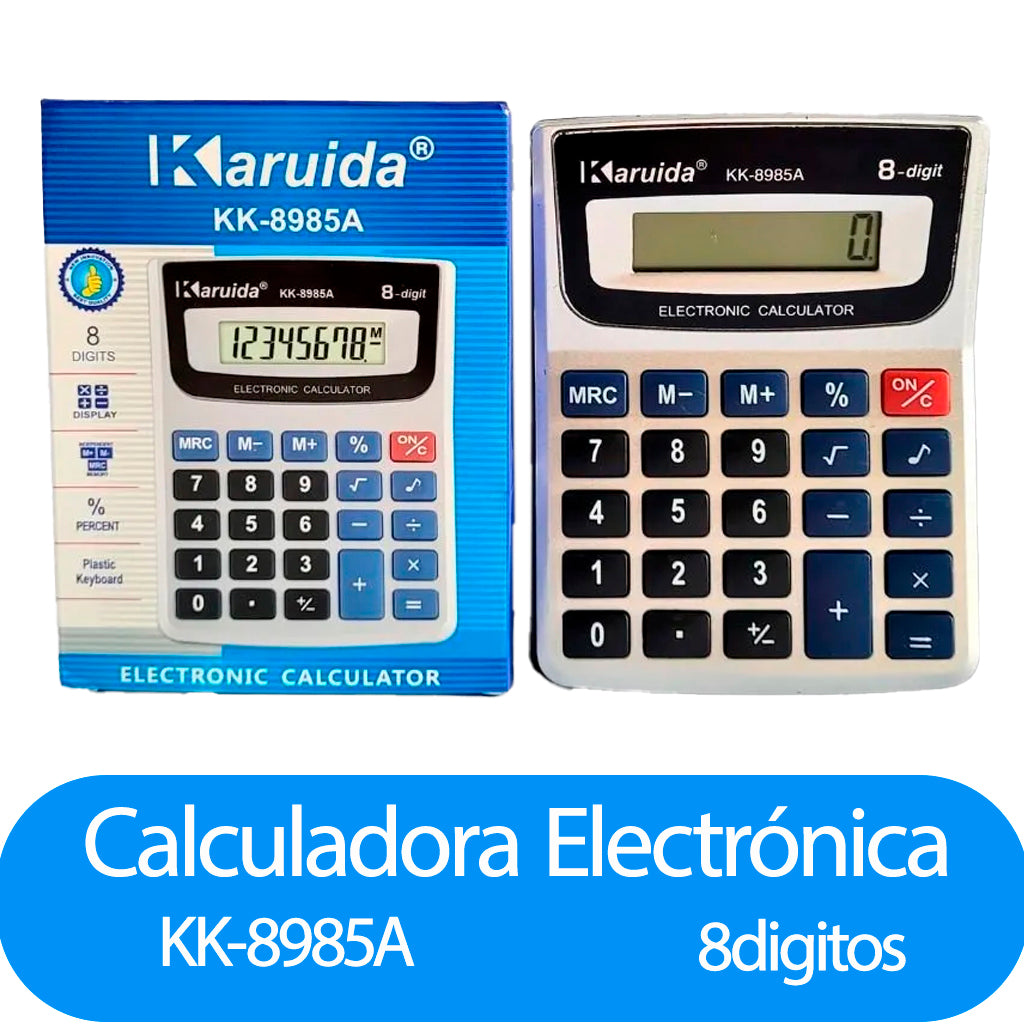 通用电子计算器 KK - 8985A 8 位数