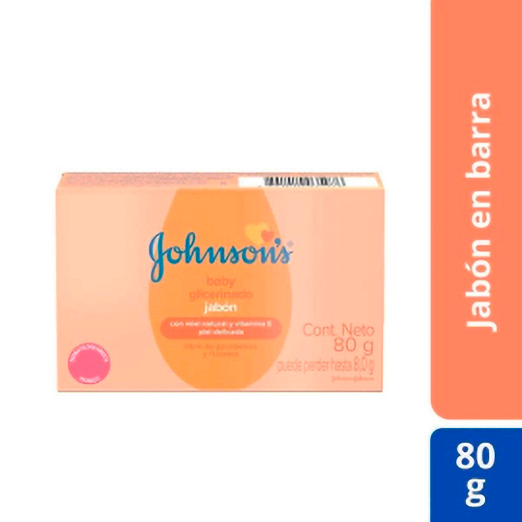 Jabon Tocador Johnsons Glicerinado 80 g