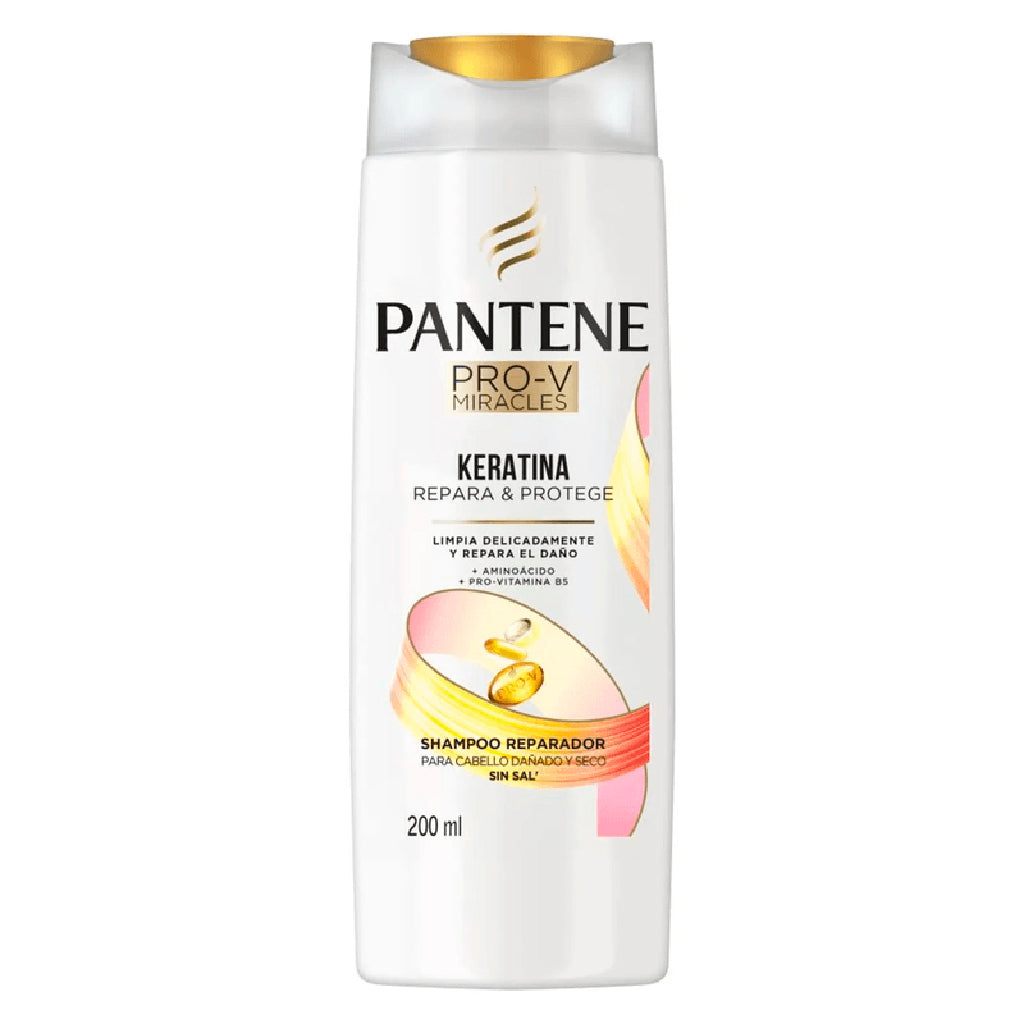 Shampoo Pantene Pro-V Miracles Keratina Repara y Protege 200 ml