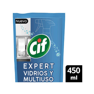 Limpiador Repuesto Cif Vidrios y Multiusos Expert 450 ml