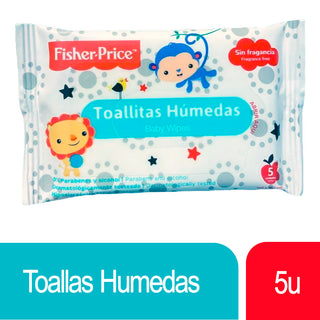 Toallas Humedas Fisher-Price Baby Wipes  5 u