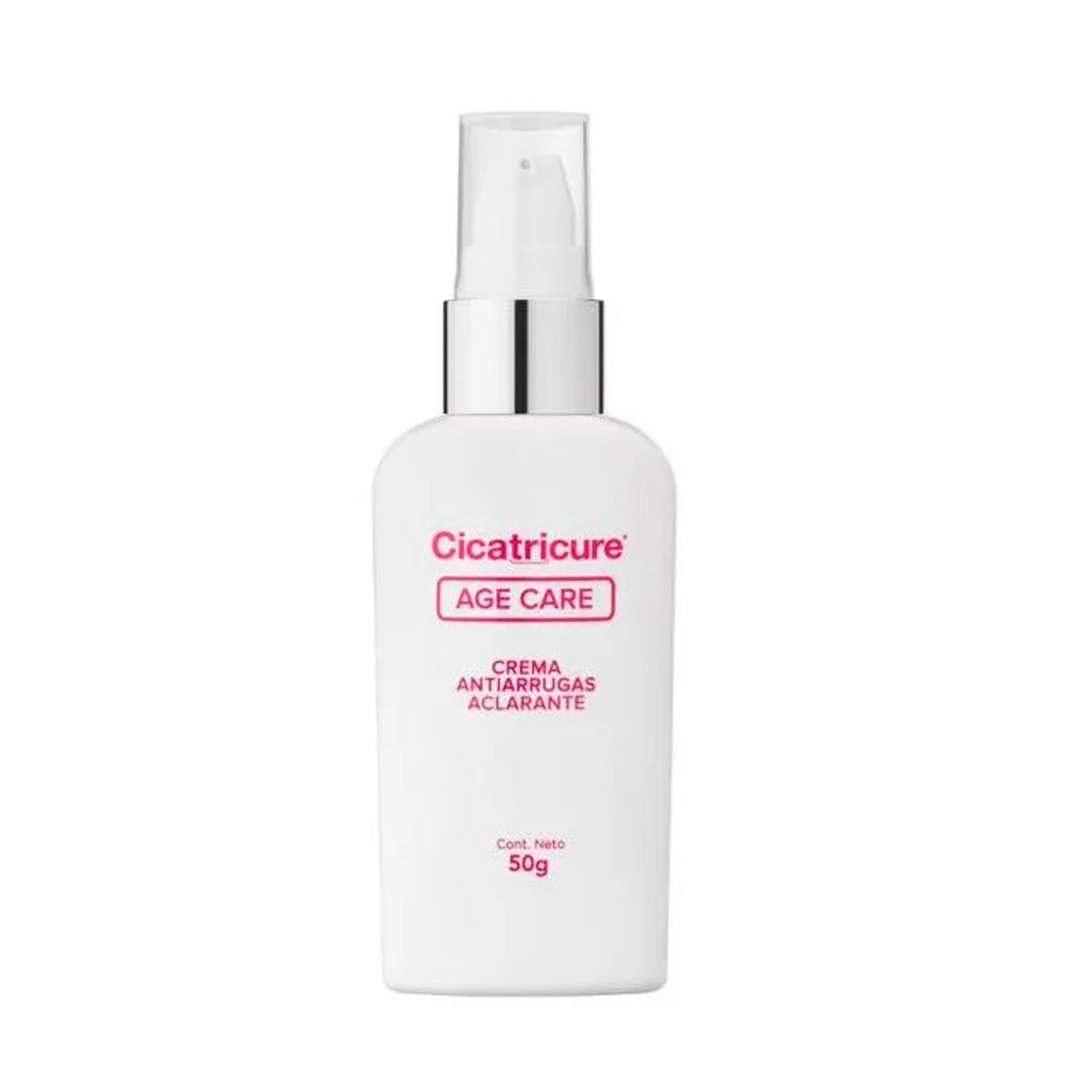 Crema Facial Cicatricure Crema Age Care Antiarrugas Aclarante 50 u