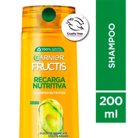 Shampoo Fructis Garnier Recarga Nutritiva  200 ml