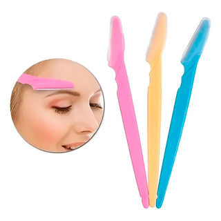 Perfilador de Cejas Blister Generico Colores Rosa - Celeste - Amarillo