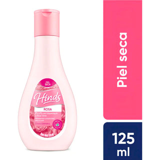 Hinds Rosa Plus 身体乳霜，含维生素 A 和芦荟，125 毫升