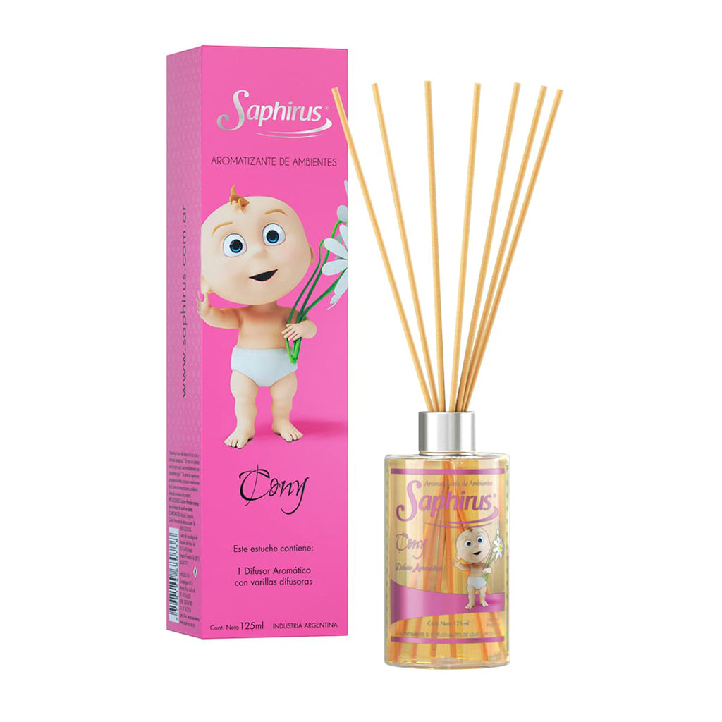 Aromatizante Difusor Saphirus Bambu Cony 125 ml
