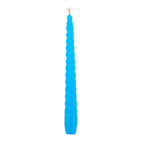 Vela Velon Generico Torneado Celeste 20 u