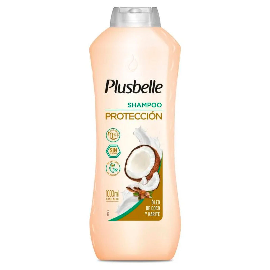 Plusbelle 天然防护洗发水 1000 毫升